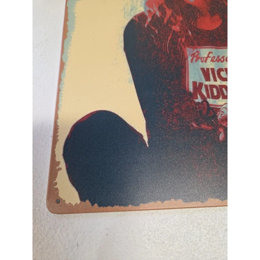 Retro Pop Art Metal Sign Woman Graphic 